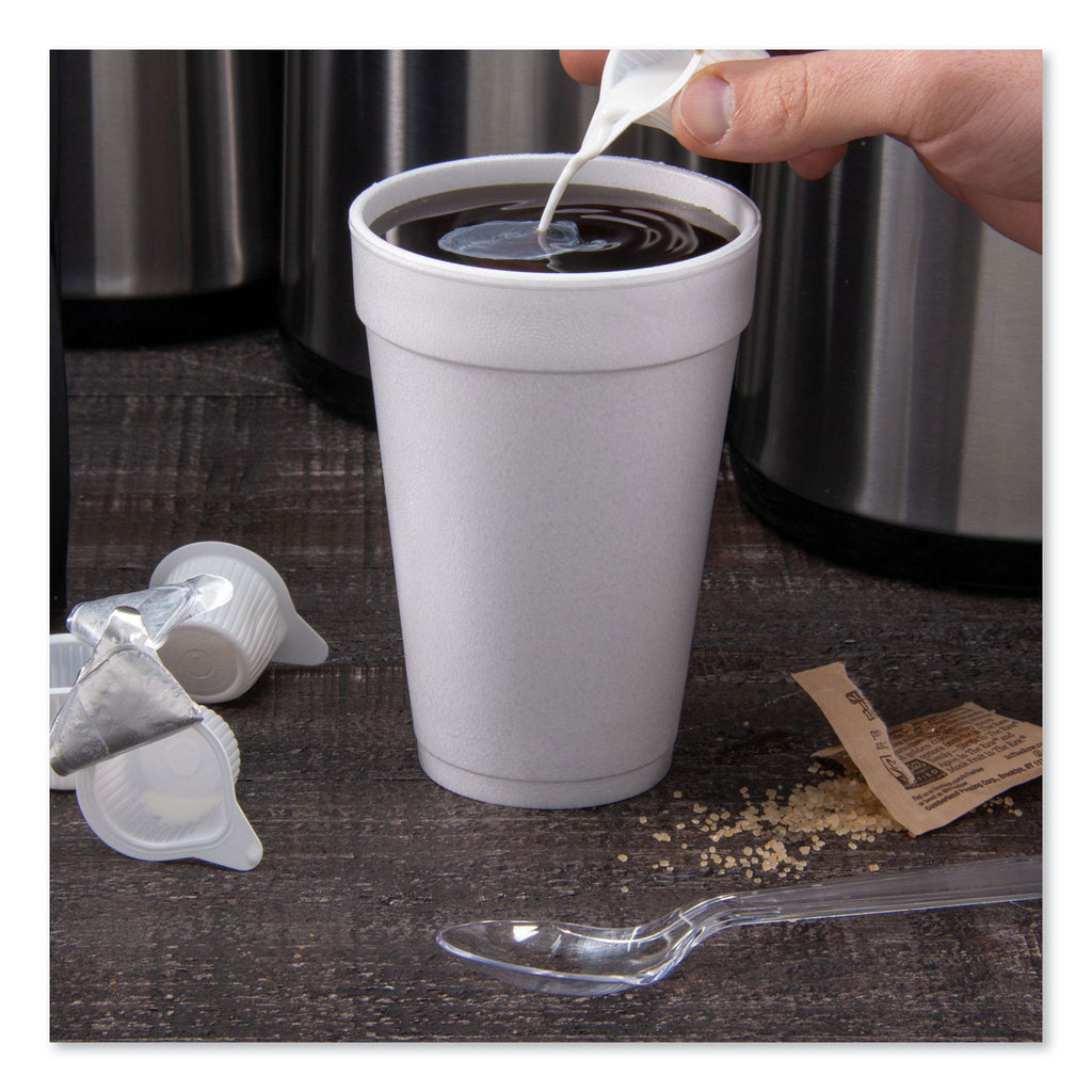 Foam Drink Cups, 16 oz, White, 25/Bag, 40 Bags/Carton