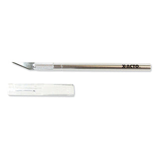 No. 1 Z-Series Precision Utility Knife with Replaceable Steel Blade, Safety Cap, Silver - 
