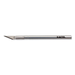 No. 1 Z-Series Precision Utility Knife with Replaceable Steel Blade, Safety Cap, Silver