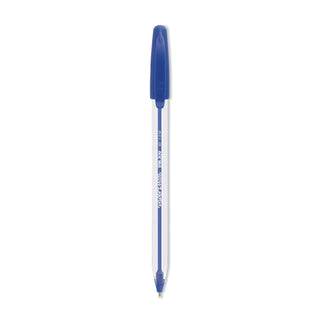 Paper Mate InkJoy 50 Stick Ballpoint Pens - Medium Pen Point - Blue - 1 Dozen