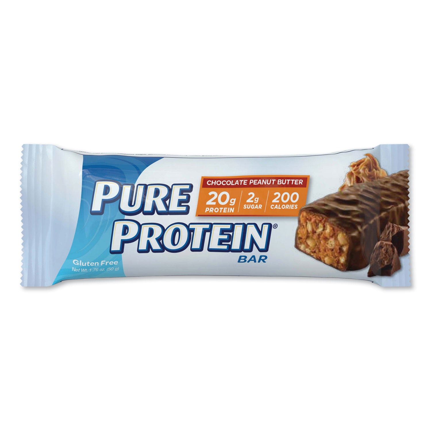 pure-protein-bar-chocolate-peanut-butter-176-oz-bar-6-box_bcbnrn13805 - 2