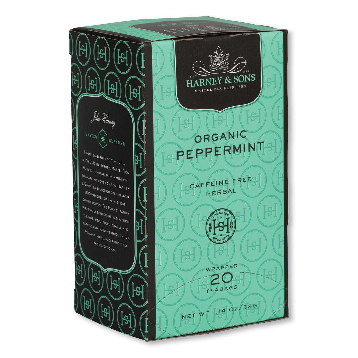 premium-tea-organic-peppermint-herbal-tea-individually-wrapped-tea-bags-20-box_heyhsf00952 - 1