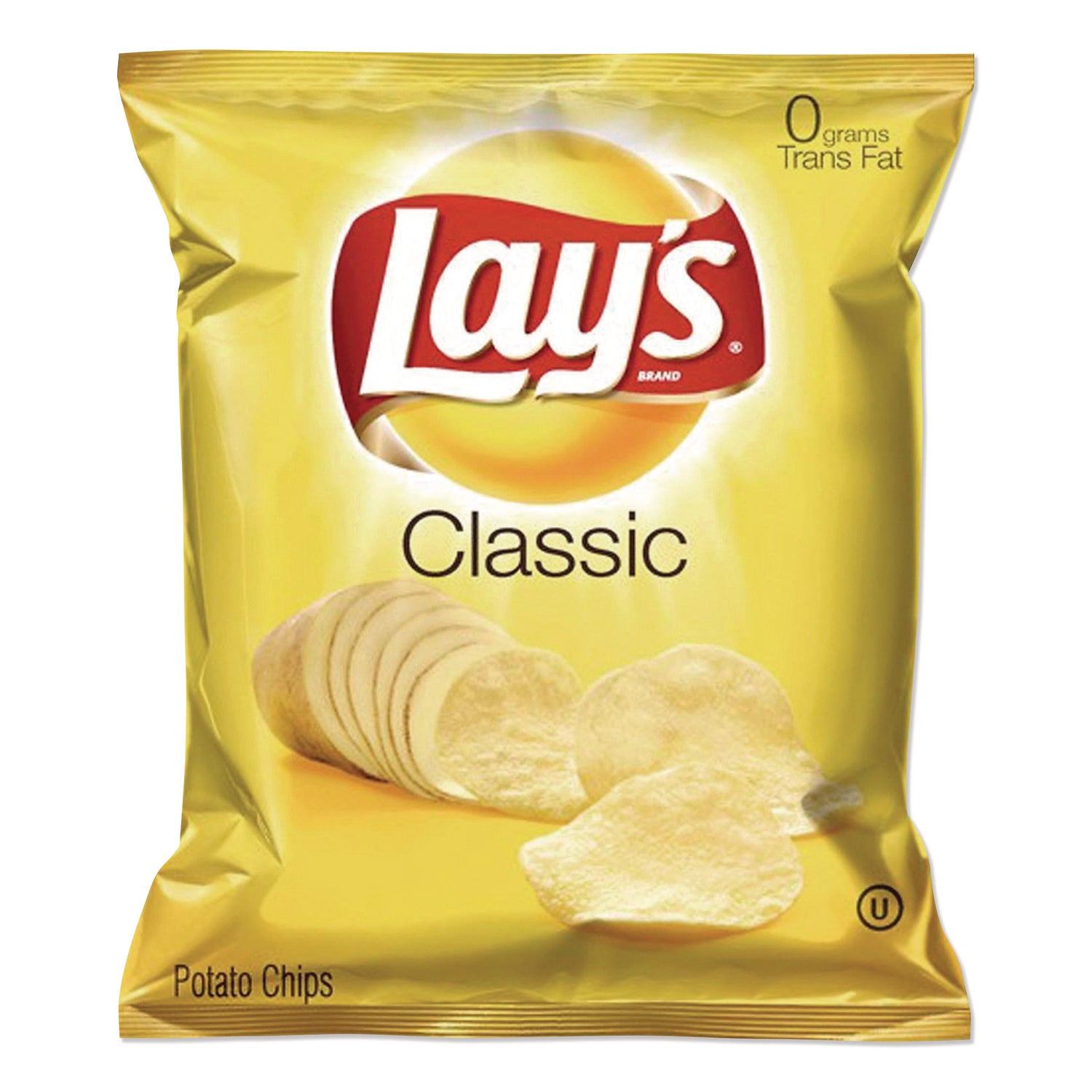 Regular Potato Chips, 1.5 oz Bag, 64/Carton