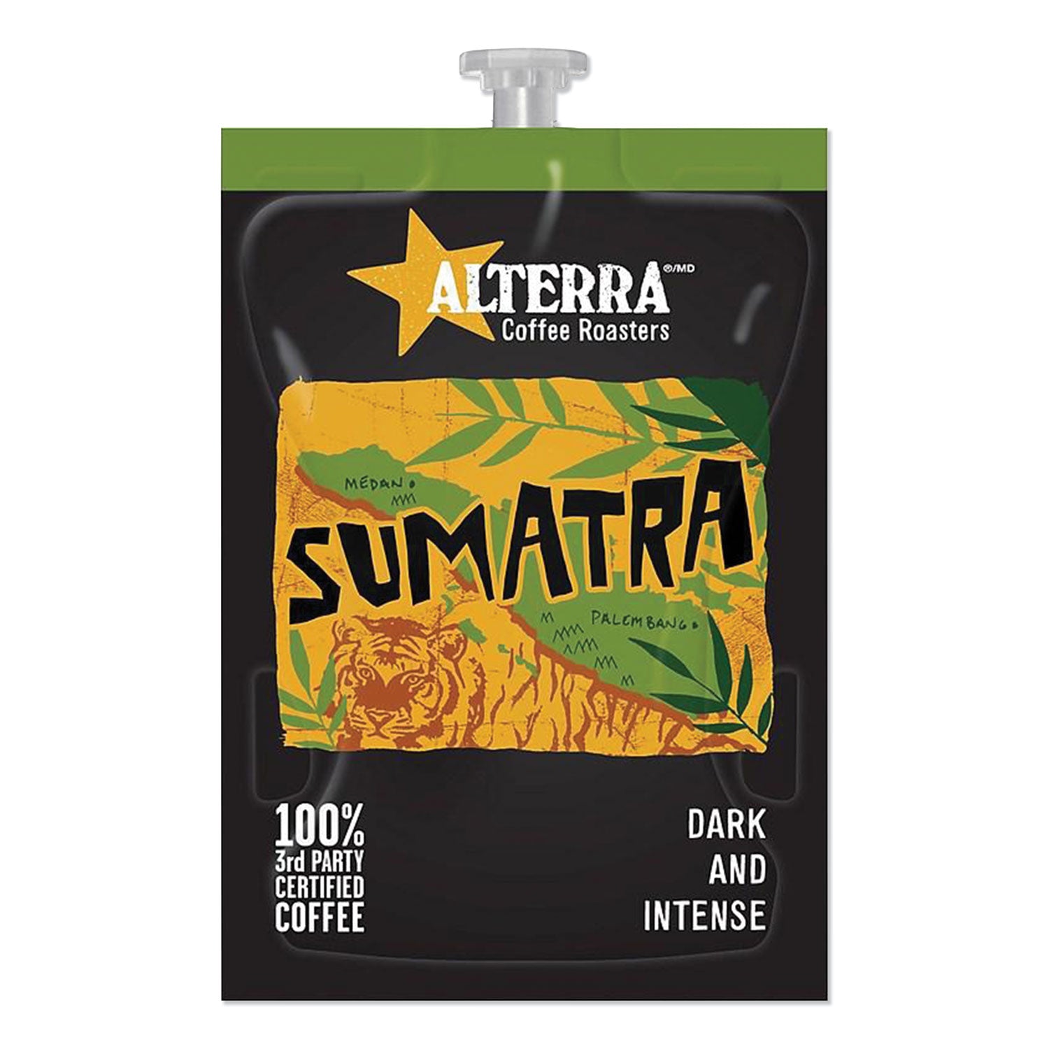 coffee-freshpack-pods-sumatra-blend-dark-roast-03-oz-100-carton_mdkmdra194 - 1