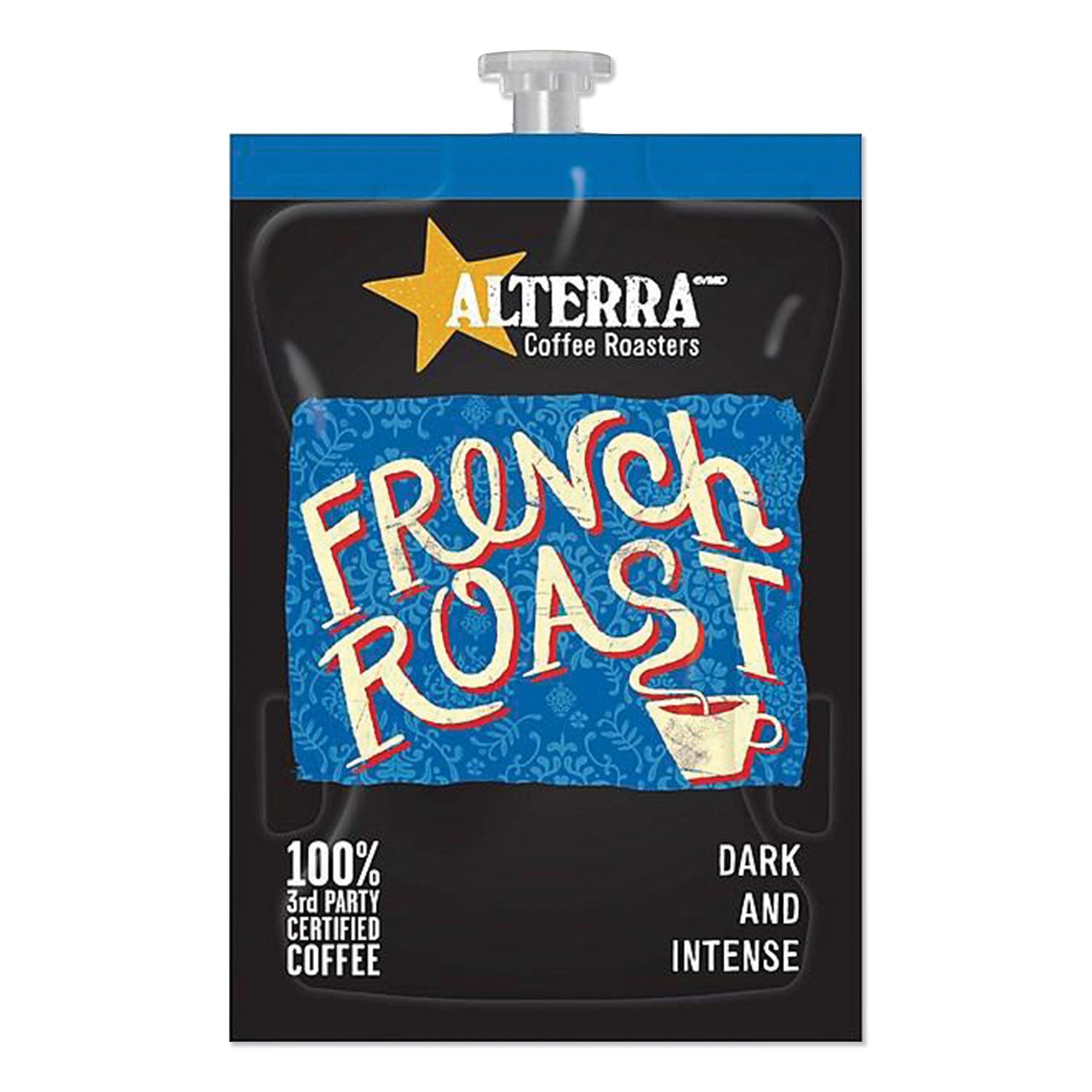 coffee-freshpack-pods-french-roast-dark-roast-032-oz-100-carton_mdkmdra184 - 1