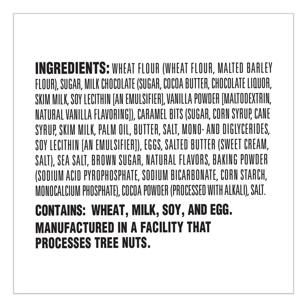 Biscotti, Salted Caramel, 0.85 oz Individually Wrapped, 25/Pack