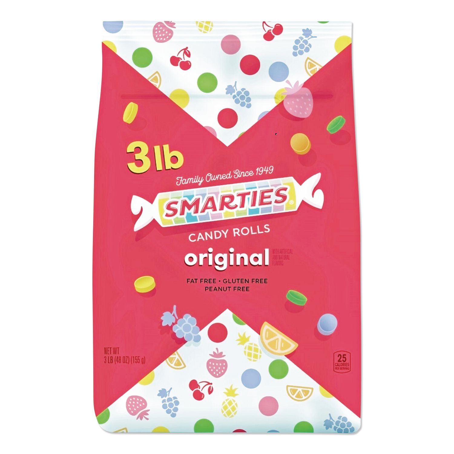 Smarties Candy, Assorted, 3 lb
