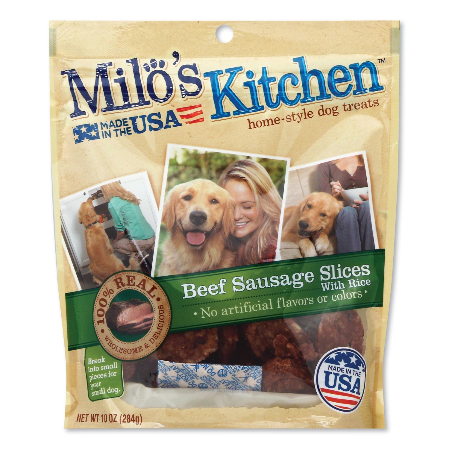 homestyle-dog-treats-beef-sausage-slices-with-rice-10-oz-pouch-5-pouches-carton_smu52775cs - 1