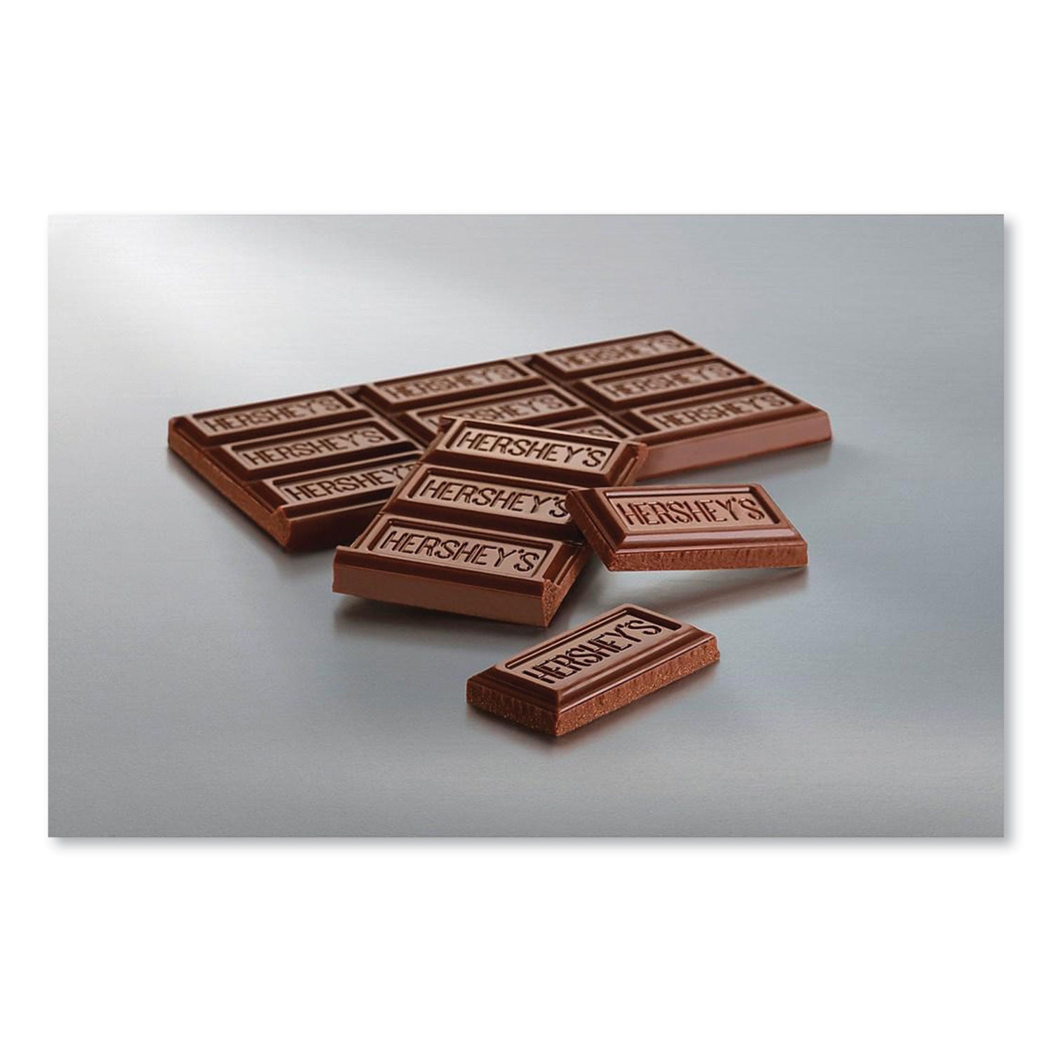 Chocolate Bars, Milk Chocolate, 55.8 oz, 36/Box