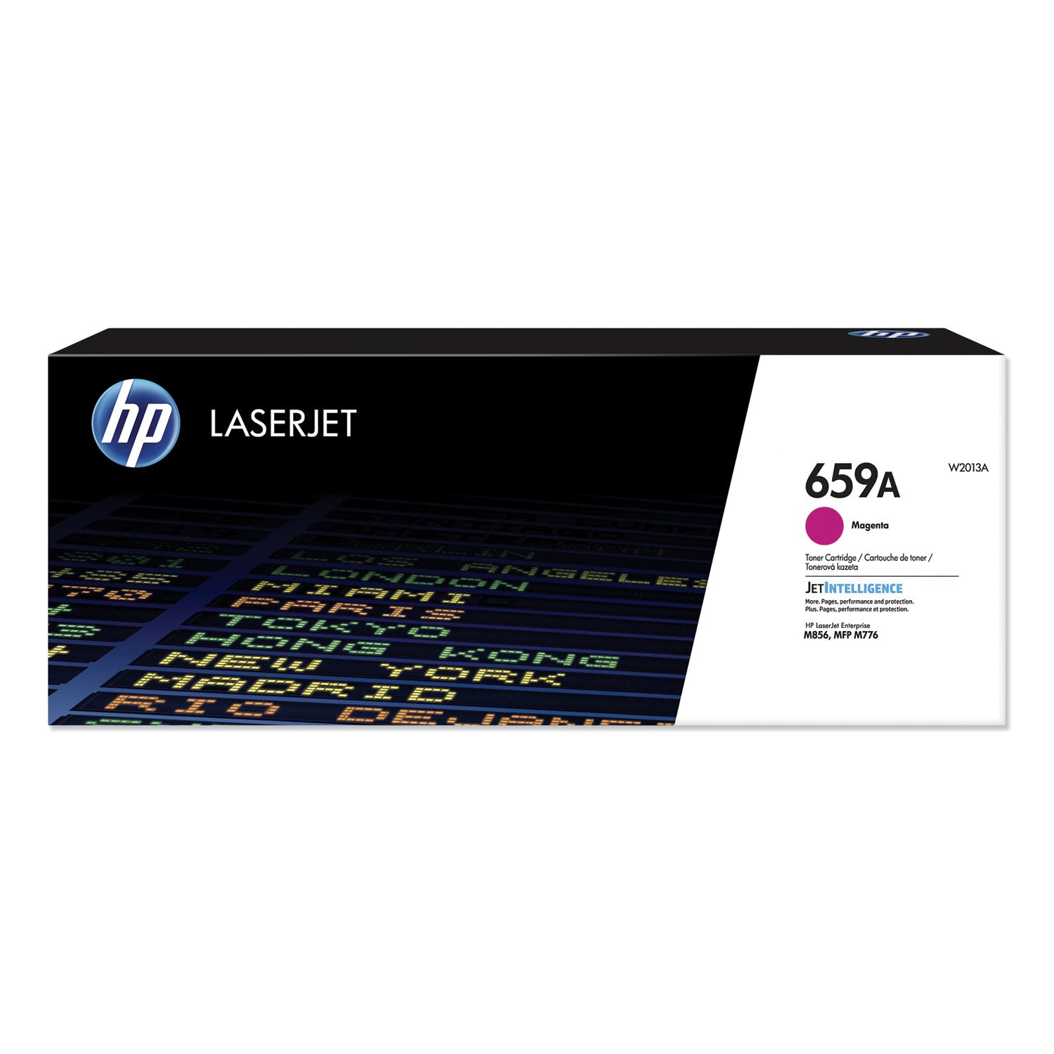 HP 659A (W2013A) Original Standard Yield Laser Toner Cartridge - Single Pack - Magenta - 1 Each - 13000 Pages