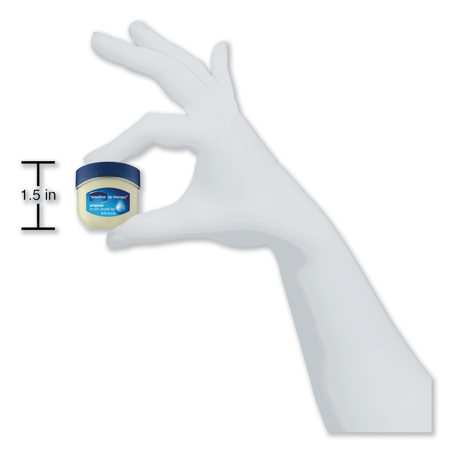 lip-therapy-original-025-oz-plastic-flip-top-container_uni20677ea - 5