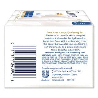 White Beauty Bar, Light Scent, 3.17 oz, 12/Carton