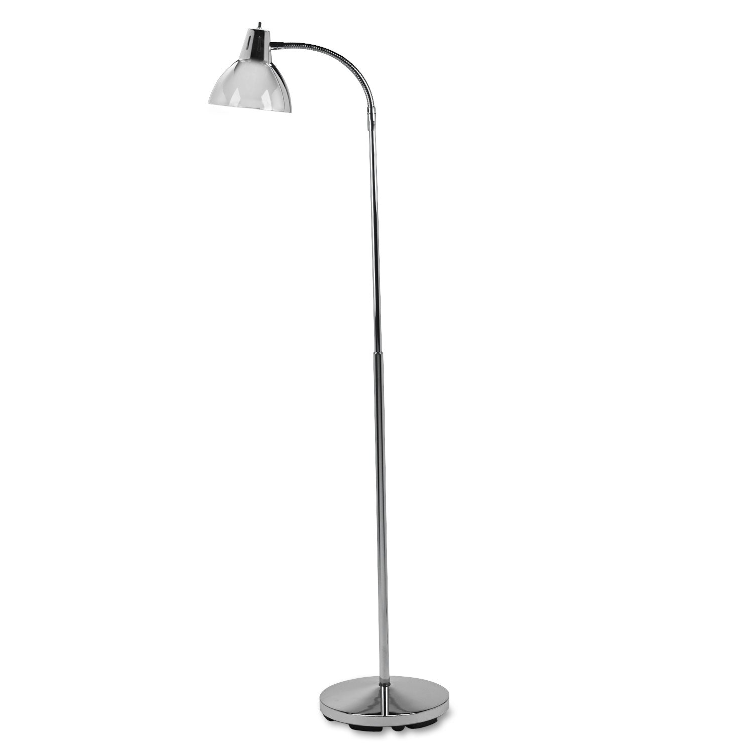 Classic Incandescent Exam Lamp, Three Prong, 10w x 10d x 74h, Stainless Steel - 