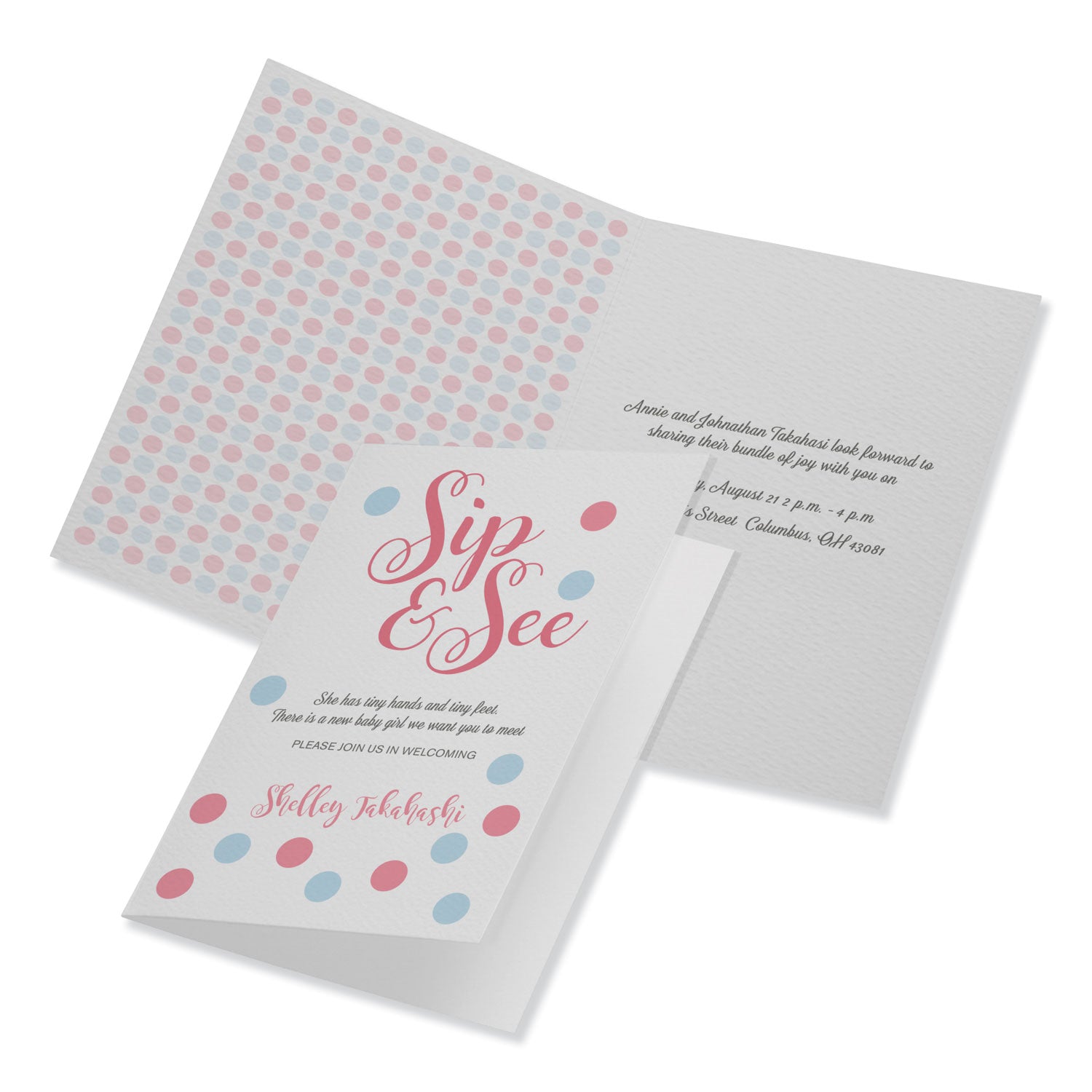 Half-Fold Greeting Cards with Envelopes, Inkjet, 65 lb, 5.5 x 8.5, Textured Uncoated White, 1 Card/Sheet, 30 Sheets/Box - 