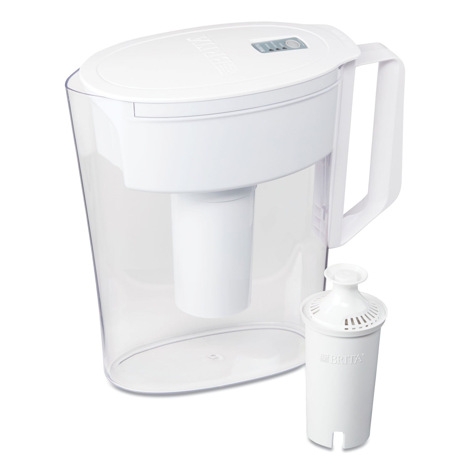 classic-water-filter-pitcher-40-oz-5-cups-clear_clo36089ea - 1