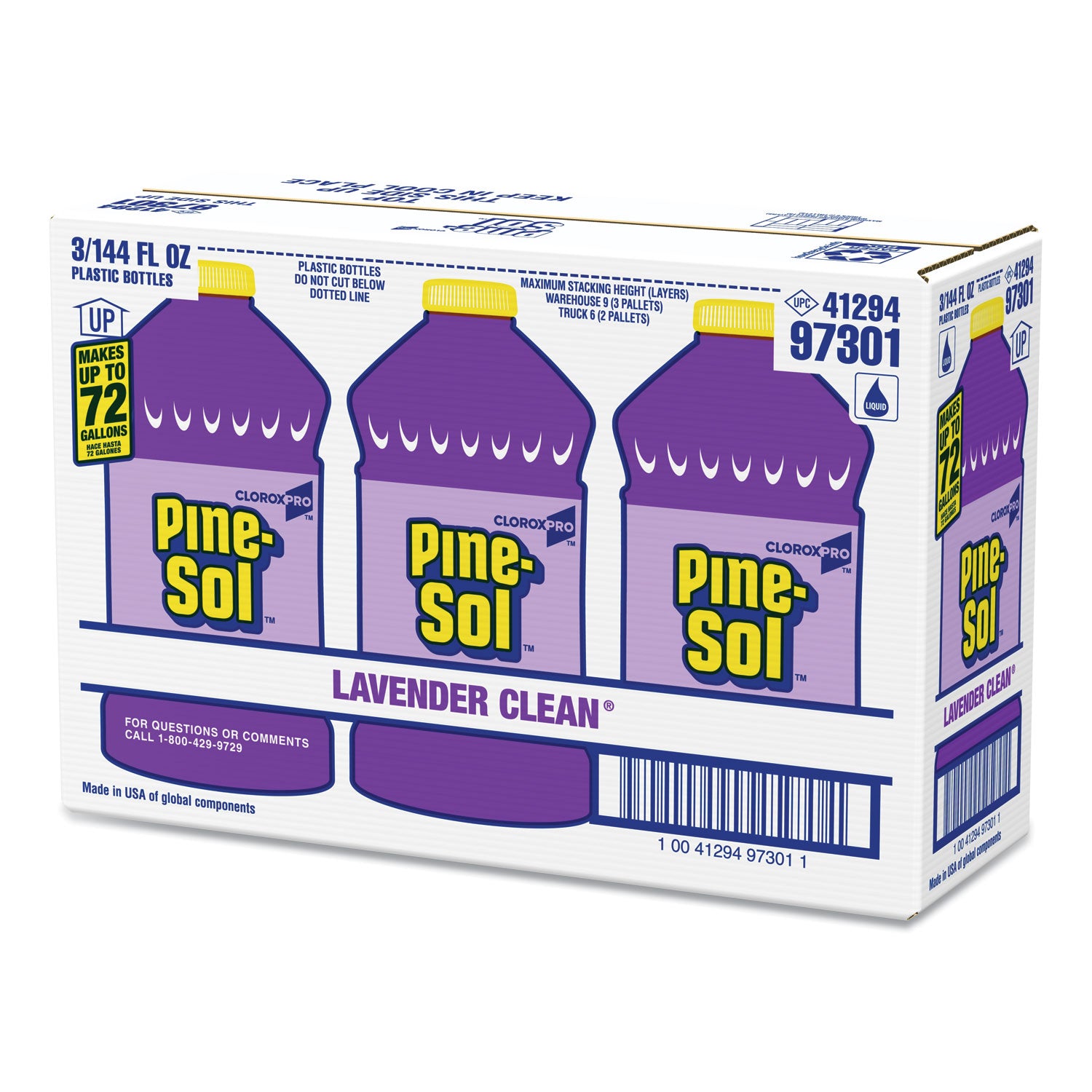 All Purpose Cleaner, Lavender Clean, 144 oz Bottle - 