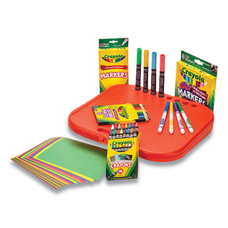 Create N' Carry Case, Combo Art Storage Case and Lap Desk, 75 Pieces