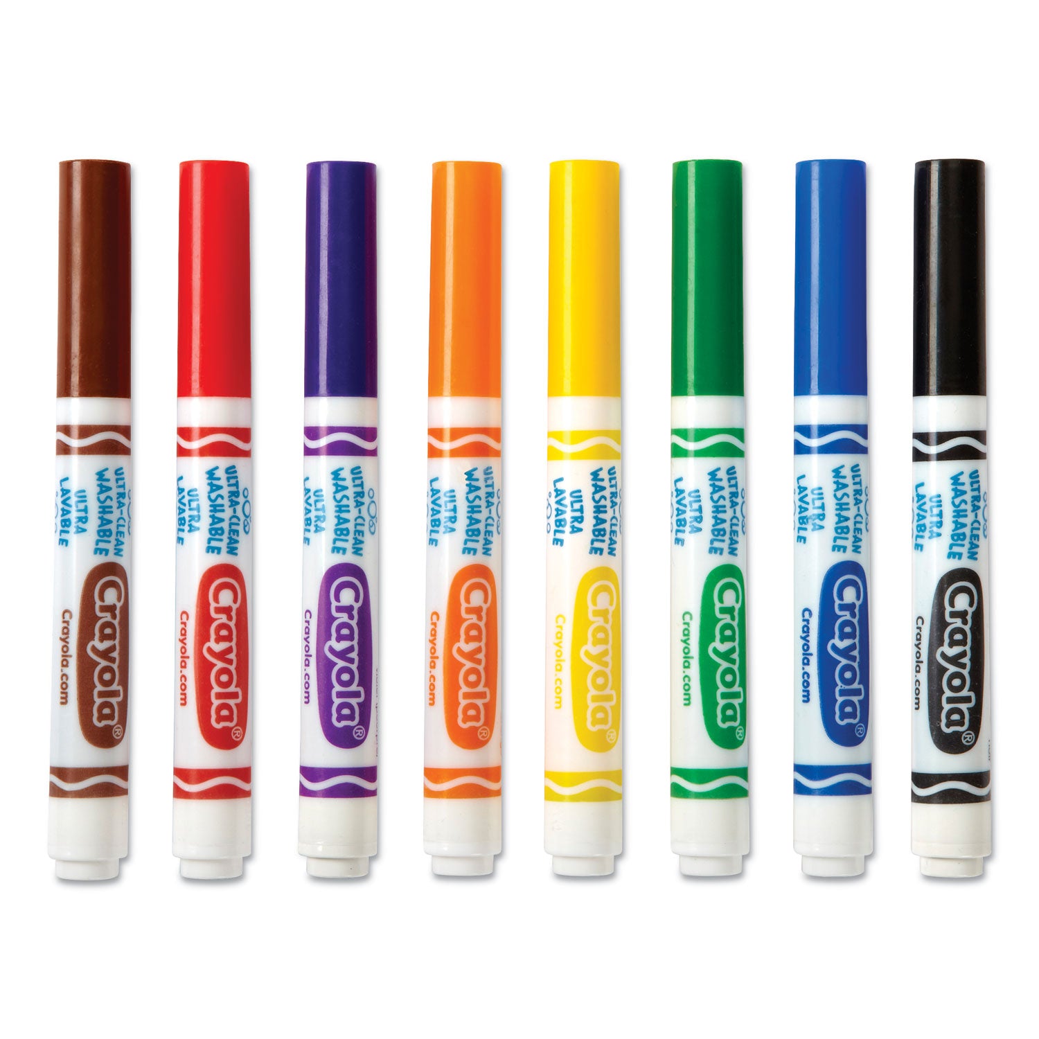 ultra-clean-washable-markers-fine-broad-wedge-chisel-tips-assorted-colors-8-box_cyo587208 - 5