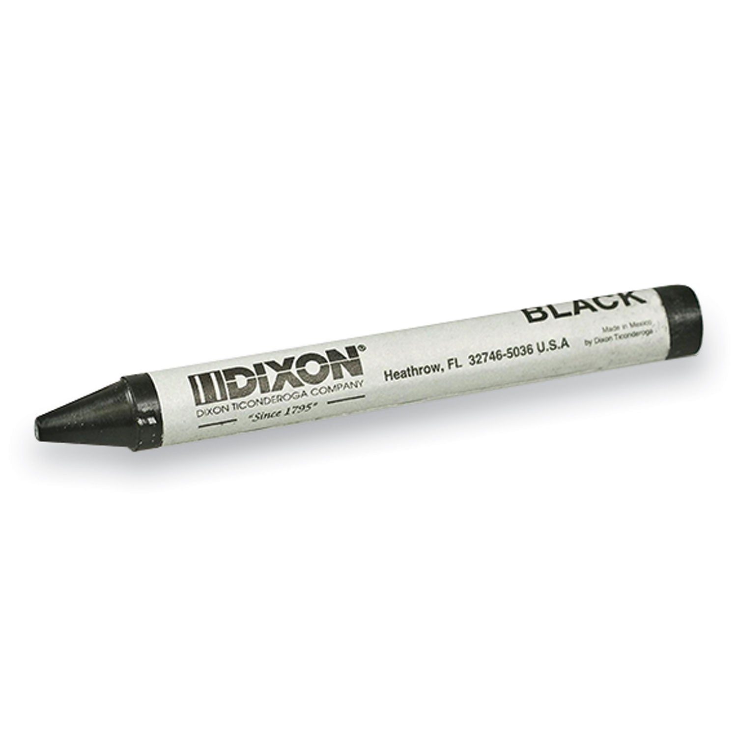Classic Professional Crayons, Black, Dozen - 
