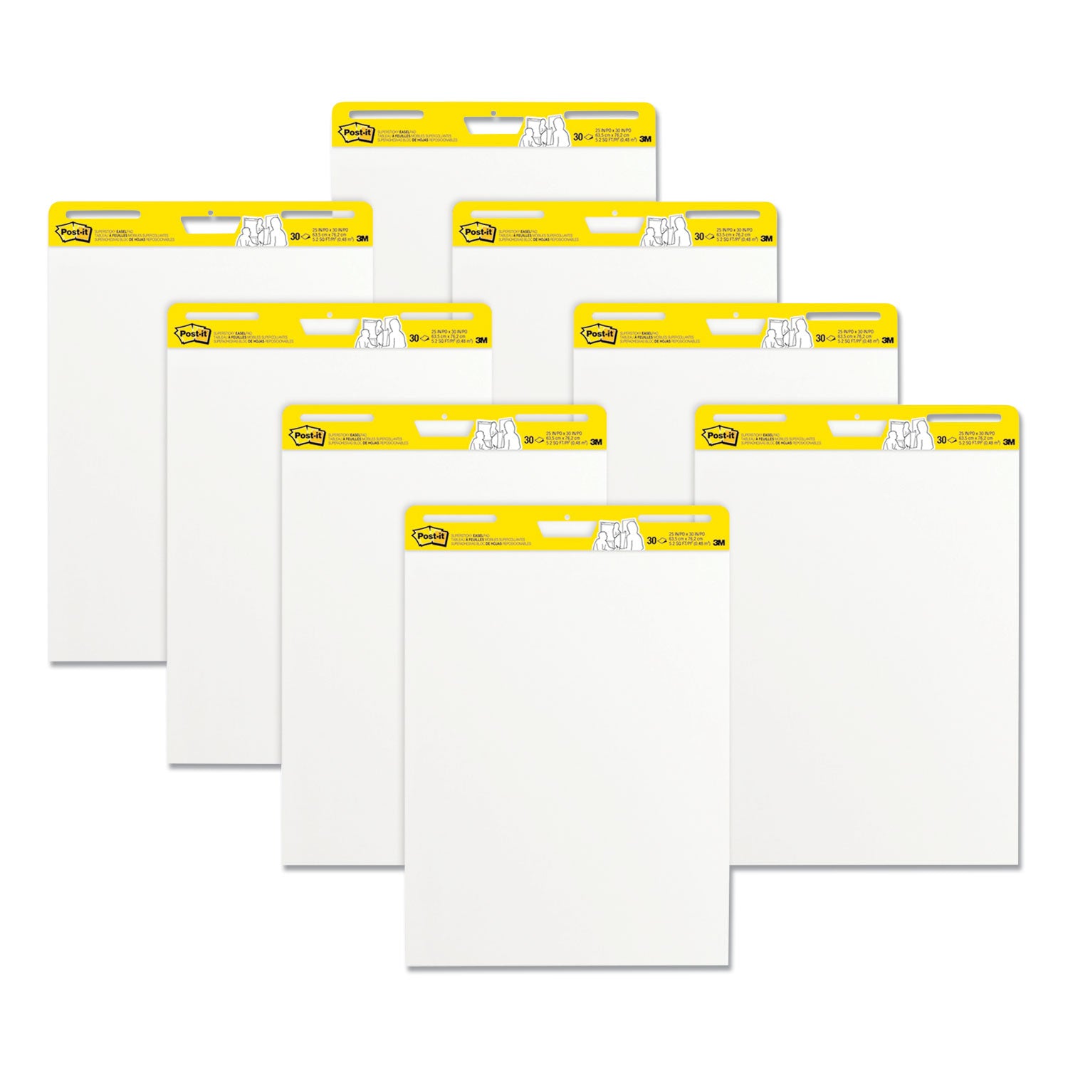vertical-orientation-self-stick-easel-pads-unruled-25-x-30-white-30-sheets-8-pack_mmm559vad8pk - 1