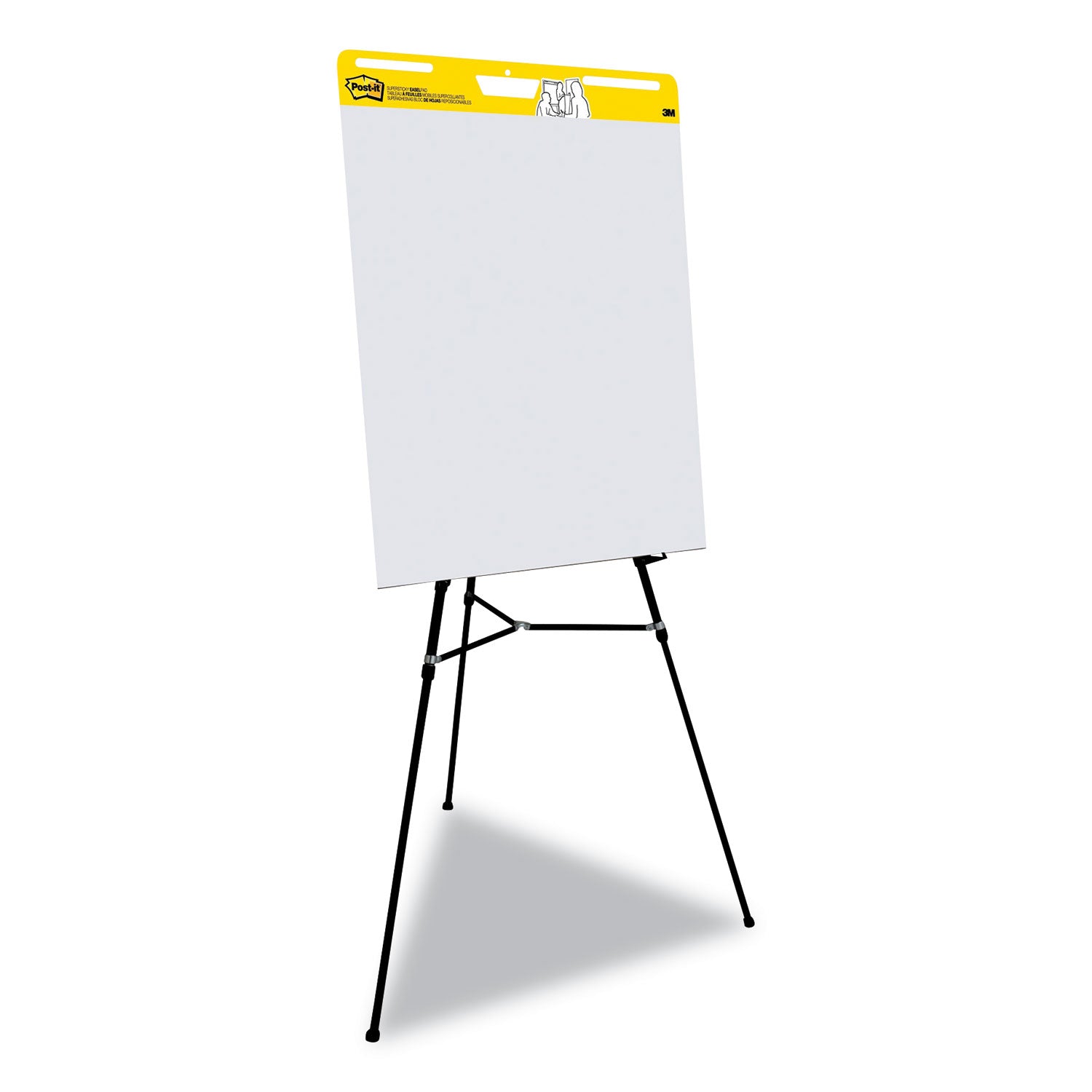 vertical-orientation-self-stick-easel-pads-quadrille-rule-1-sq-in-25-x-30-white-30-sheets-6-pack_mmm560vad6pk - 6