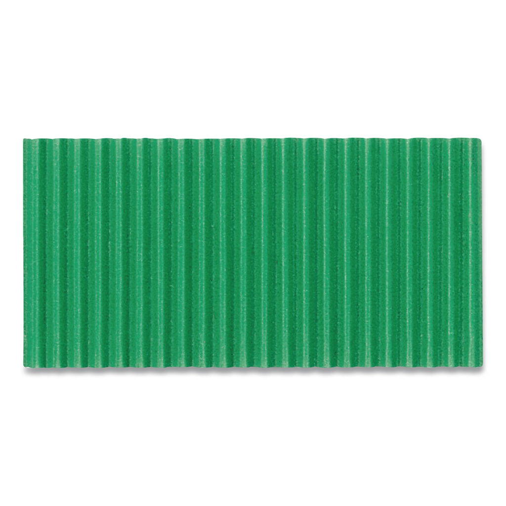 Corobuff Corrugated Paper Roll, 48" x 25 ft, Emerald Green