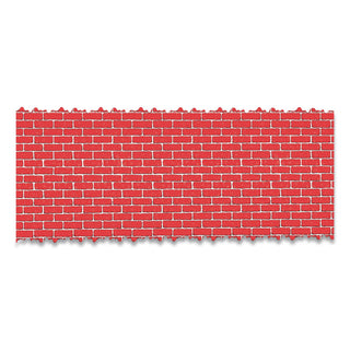 Corobuff Corrugated Paper Roll, 48" x 25 ft, Holiday Brick