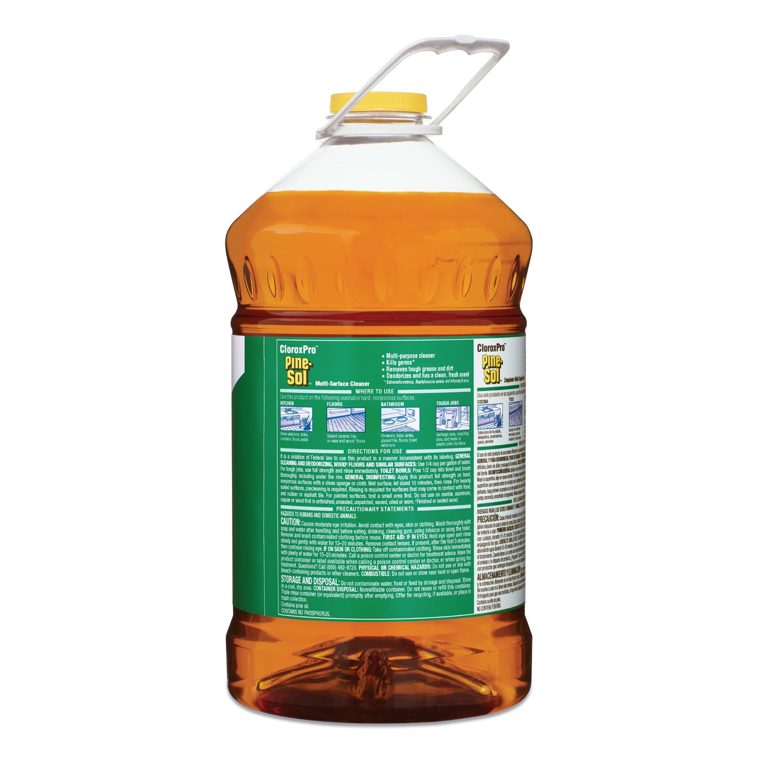 Multi-Surface Cleaner Disinfectant, Pine, 144oz Bottle - 