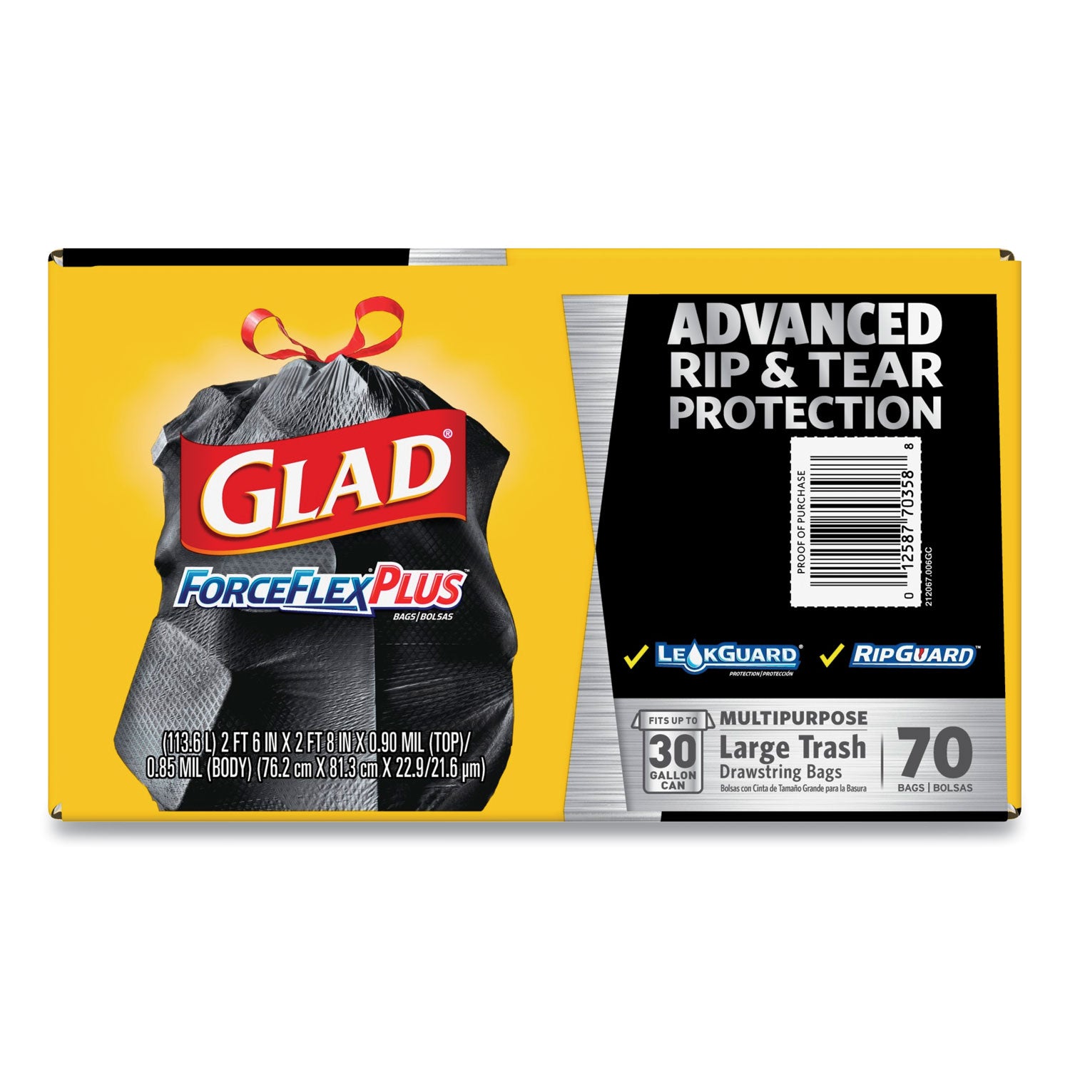 forceflexplus-drawstring-large-trash-bags-30-gal-105-mil-30-x-32-black-70-box_clo70358 - 8