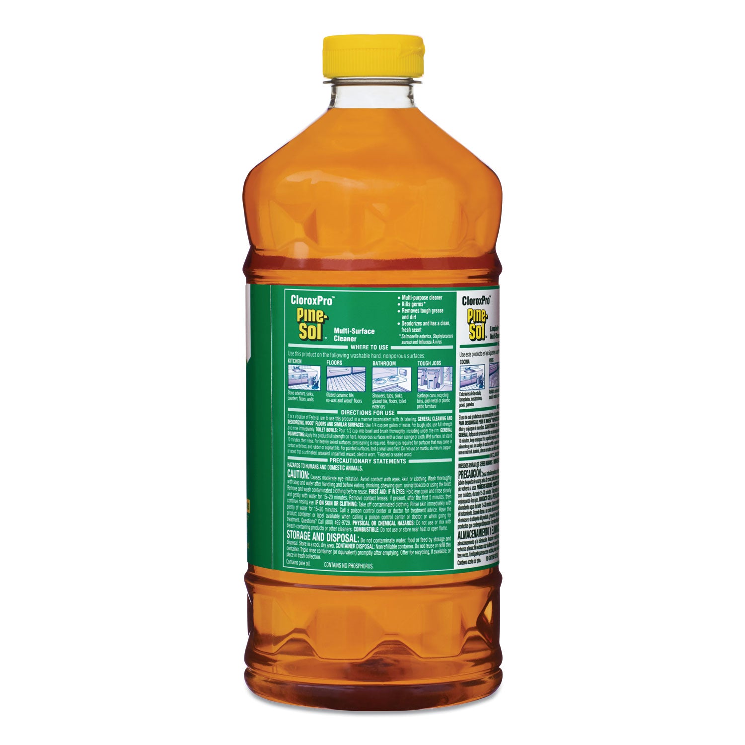 Multi-Surface Cleaner Disinfectant, Pine, 60oz Bottle - 