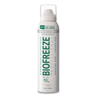 Professional Colorless Topical Analgesic Pain Reliever Spray, 4 oz Spray Bottle