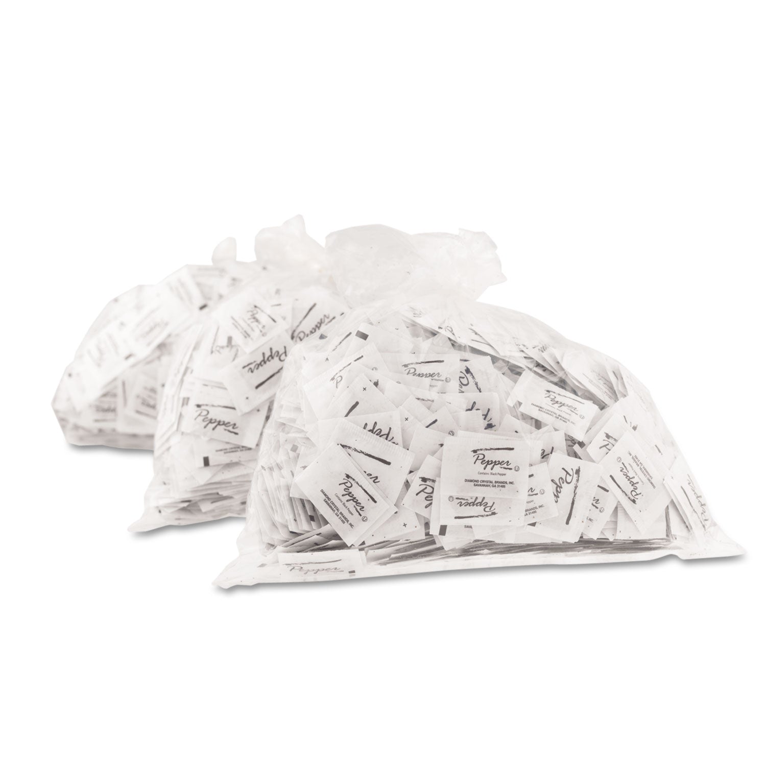 Pepper Packets, 0.1 grams, 3,000/Carton