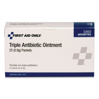 Triple Antibiotic Ointment, 0.03 oz Packet, 25/Box
