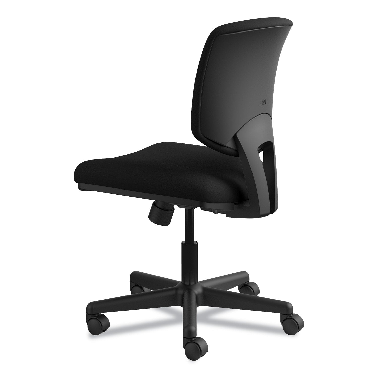 Volt Series Task Chair, Supports Up to 250 lb, 18" to 22.25" Seat Height, Black - 