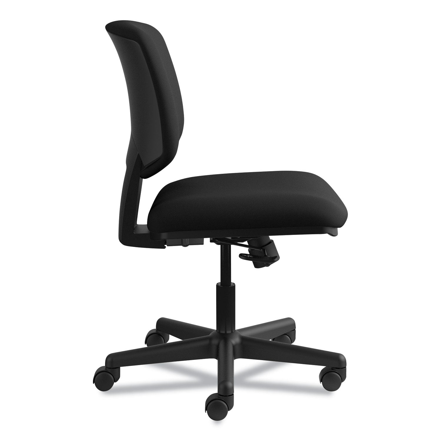 Volt Series Task Chair, Supports Up to 250 lb, 18" to 22.25" Seat Height, Black - 