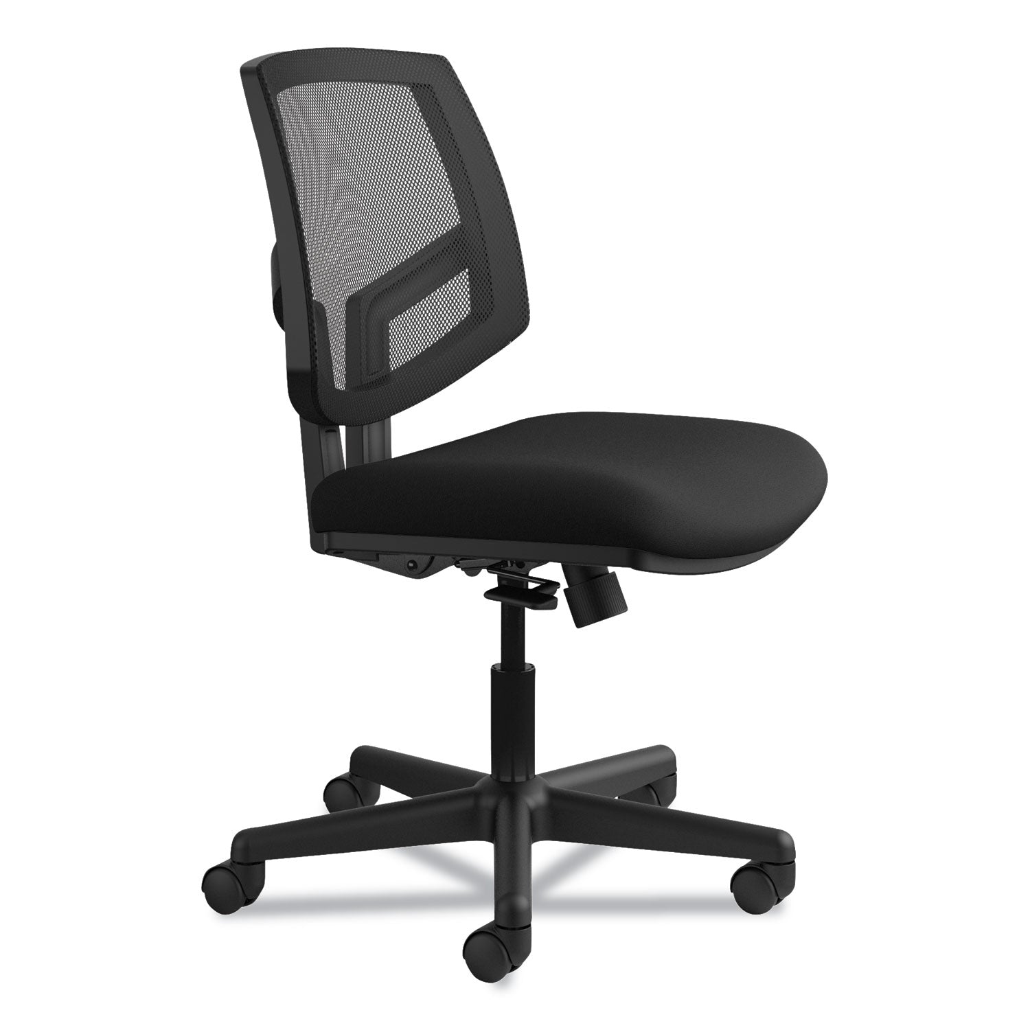 Volt Series Mesh Back Task Chair with Synchro-Tilt, Supports Up to 250 lb, 17.75" to 21.88" Seat Height, Black - 