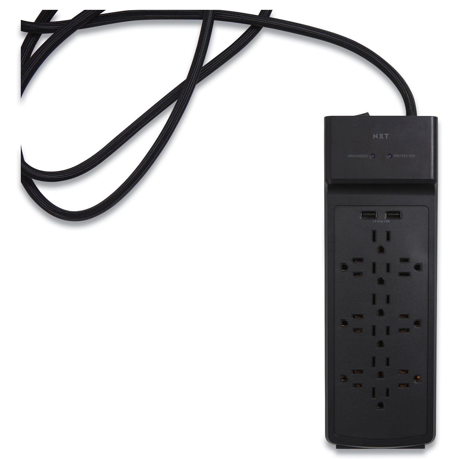 surge-protector-12-ac-outlets-2-usb-ports-8-ft-cord-3900-j-black_nxt24324335 - 4