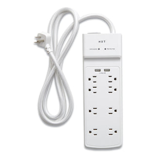 surge-protector-8-ac-outlets-2-usb-ports-6-ft-cord-2100-j-white_nxt24324337 - 1
