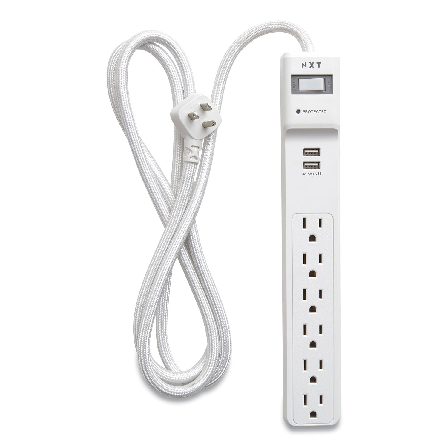 surge-protector-6-ac-outlets-2-usb-ports-6-ft-cord-900-j-white_nxt24324339 - 1