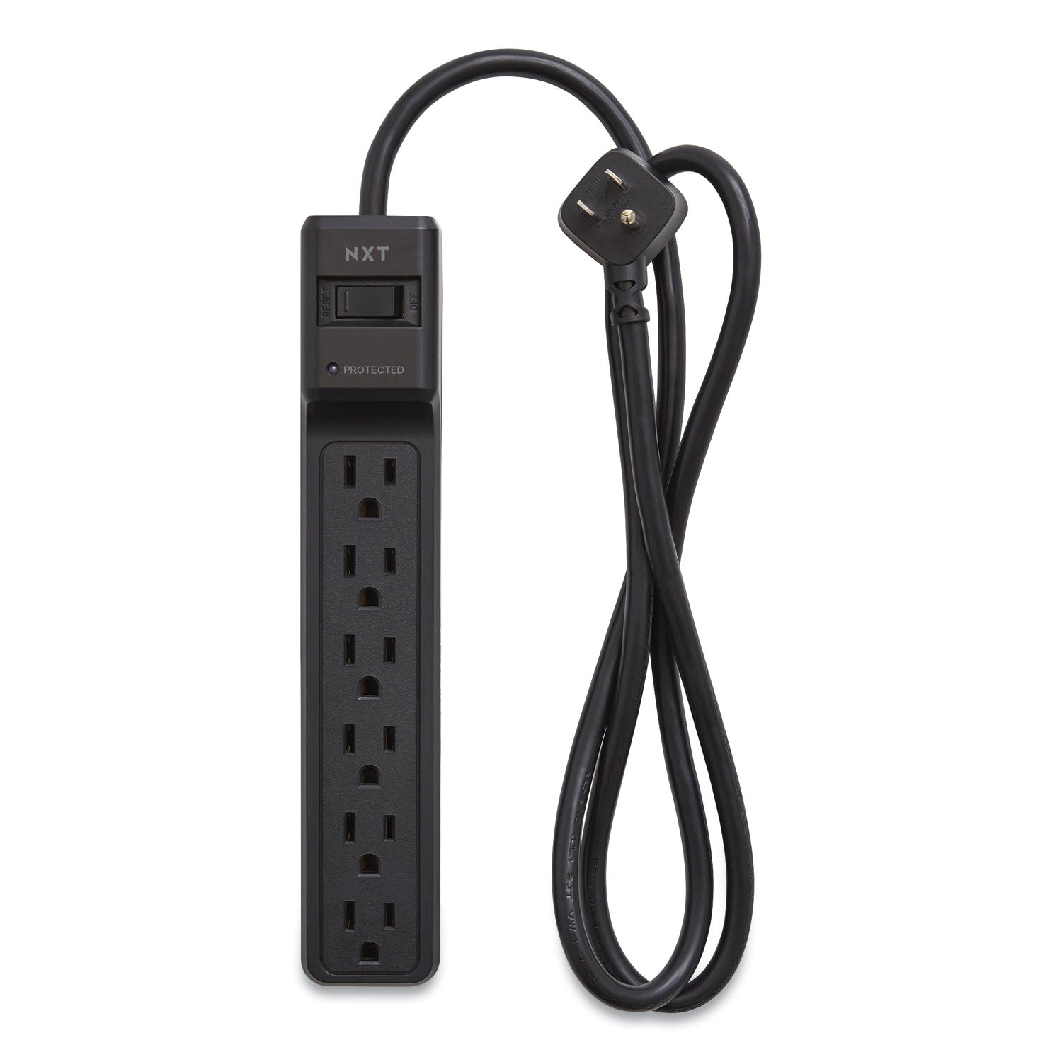 surge-protector-6-ac-outlets-4-ft-cord-600-j-black_nxt24373161 - 1