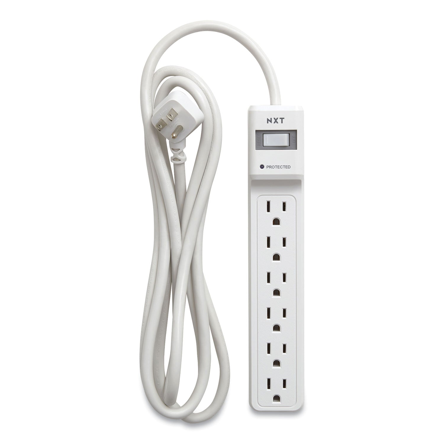 surge-protector-6-ac-outlets-8-ft-cord-900-j-white_nxt24373162 - 1