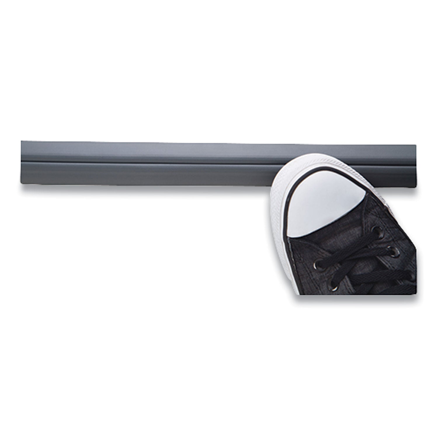Compact Cord Protector and Concealer, 1.6" x 5 ft, Gray