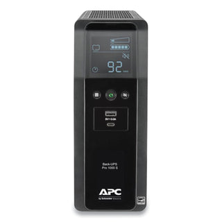 BR1000MS Back-UPS PRO BR Series SineWave Battery Backup System, 10 Outlets, 1,000 VA, 1,080 J