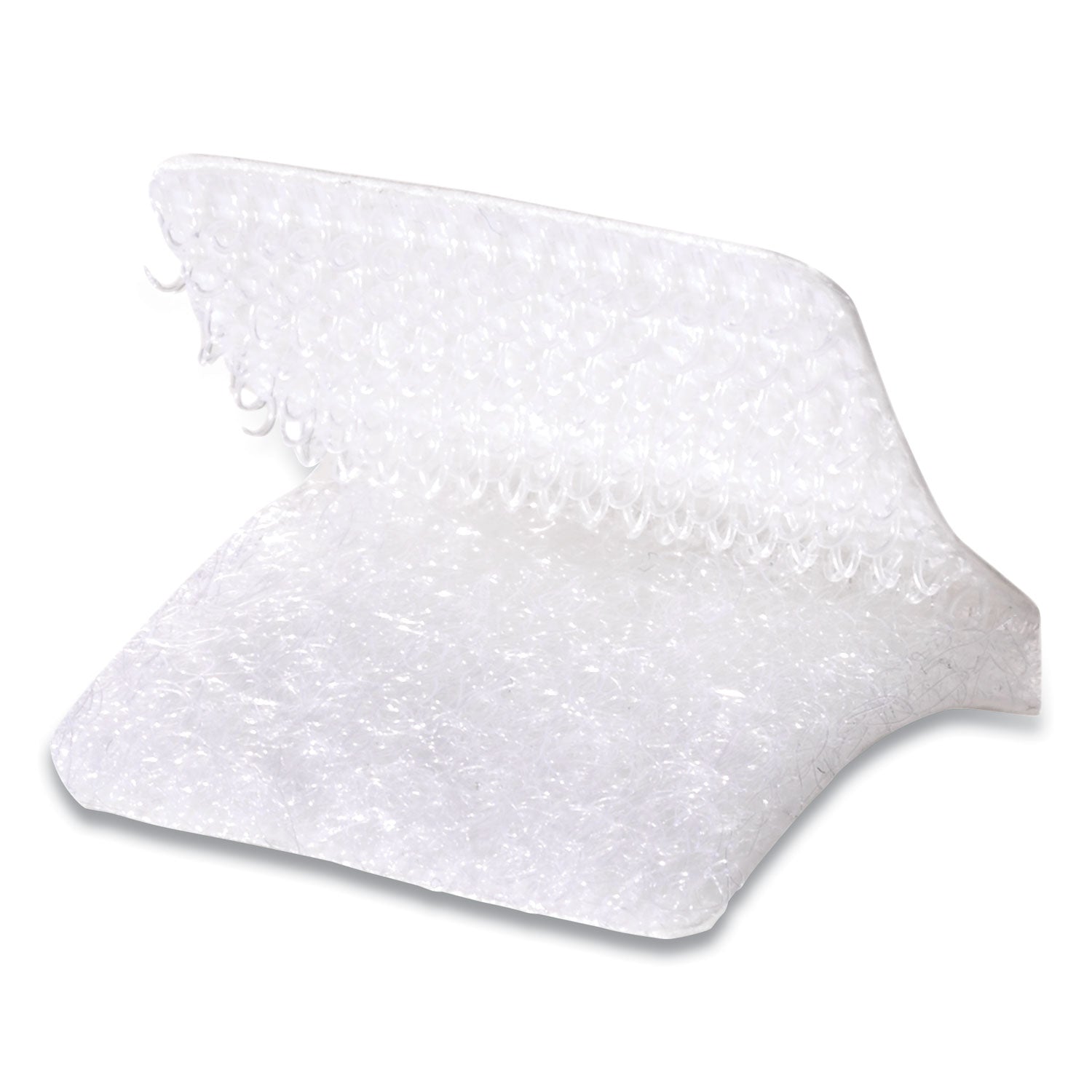 Sticky-Back Fasteners, Removable Adhesive, 0.88" x 0.88", White, 12/Pack - 