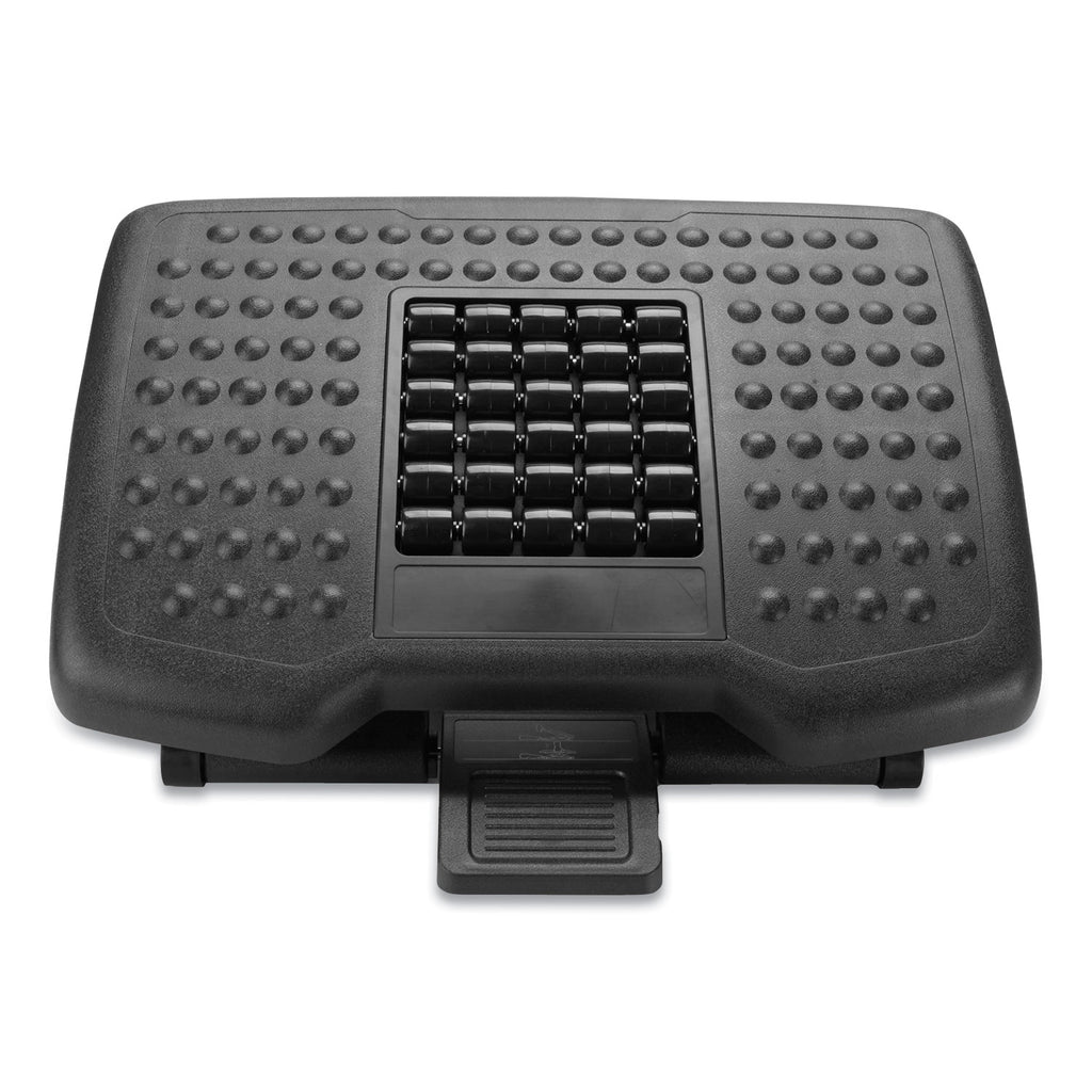 adjustable-height-footrest-with-rollers-for-massage-18w-x-14d-x-425h-black_emsftrollblk - 1