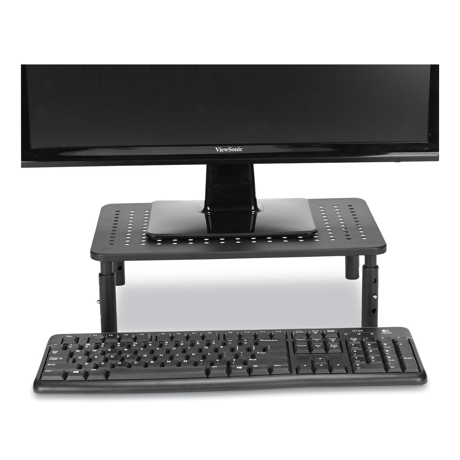 adjustable-rectangular-monitor-stand-14-x-9-x-325-to-525-black-supports-44-lbs_ems4legmetblk - 3