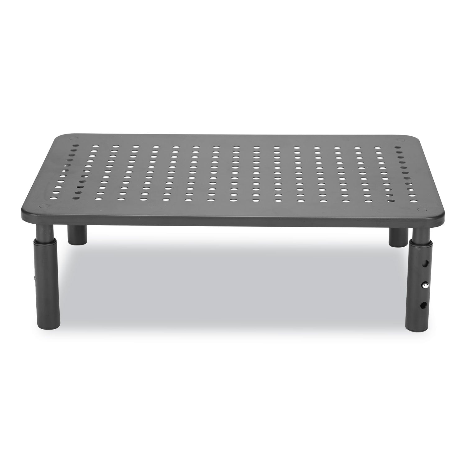adjustable-rectangular-monitor-stand-14-x-9-x-325-to-525-black-supports-44-lbs_ems4legmetblk - 4