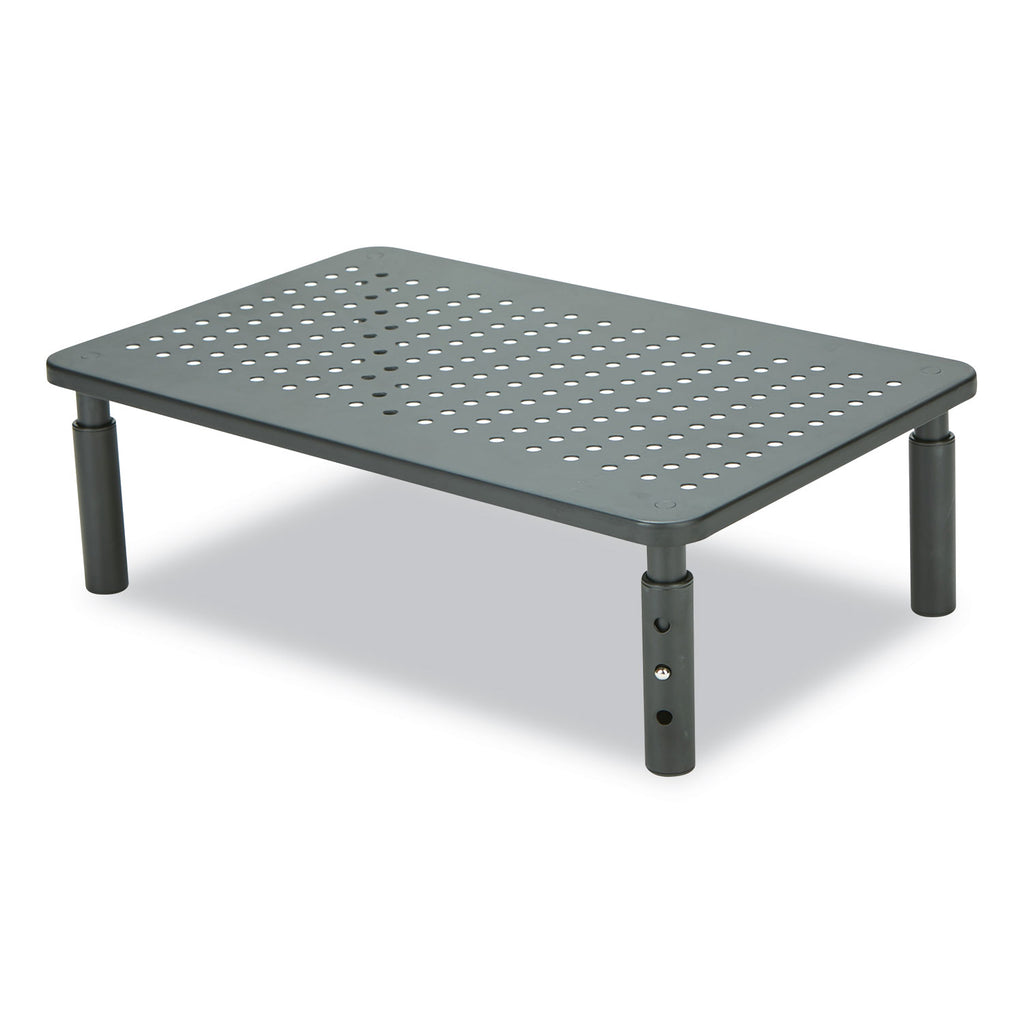 adjustable-rectangular-monitor-stand-14-x-9-x-325-to-525-black-supports-44-lbs_ems4legmetblk - 6