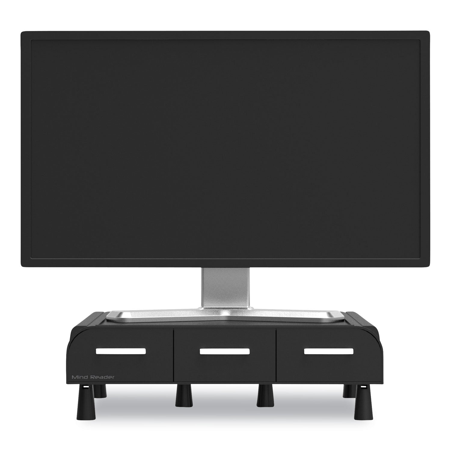 perch-monitor-stand-and-desk-organizer-1346-x-1287-x-272-black-silver_emsmonsta3dblk - 1