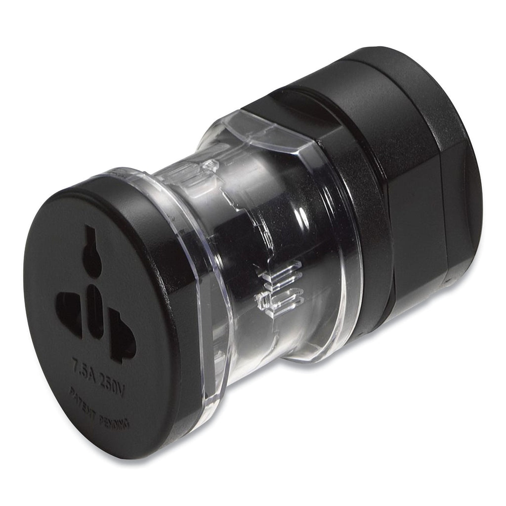 World Traveler AC Power Adapter, 110 V to 250 V, Black